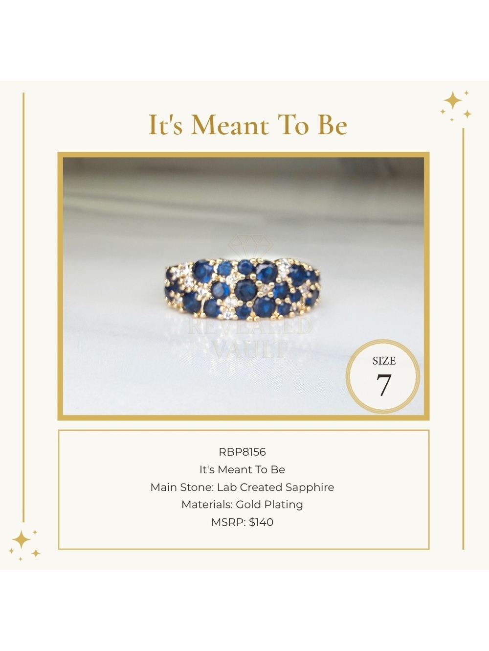 It's Meant To Be - Size 7 - September Birthday 2024